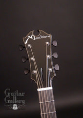 Marchione OM guitar headstock