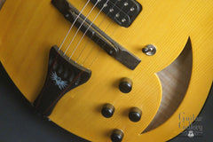 Marchione semi-hollow deluxe archtop controls