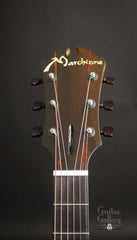 Marchione semi-hollow deluxe archtop headstock