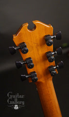 Marchione OM guitar headstock back