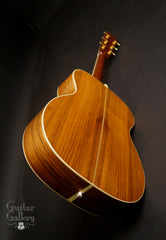 Martin Custom Shop 000-28 guitar end view back
