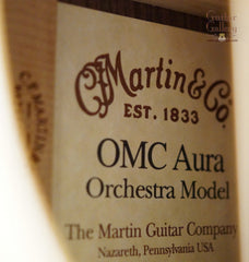 Martin OMC Aura Guitar