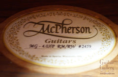 Custom McPherson Madagascar Rosewood Guitar