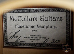 McCollum D Sapele Guitar