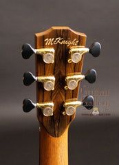 McKnight guitar headstock