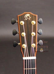 McKnight guitar headstock