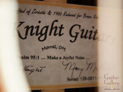 McKnight guitar label