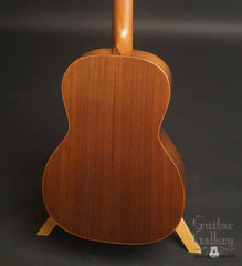 McKnight guitar with reclaimed black walnut back & sides