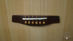 McKnight Lowlander Guitar bridge