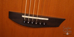 used McPherson 4.5 Ebony guitar bridge