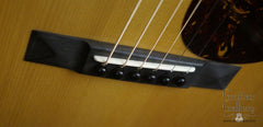 Merrill OM-18 guitar bridge