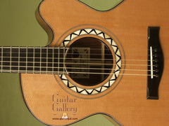 Maingard OM Guitar closeup