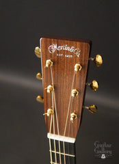 Martin OM-28 Modern Deluxe guitar headstock