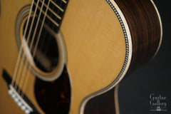 Martin OM-28 Modern Deluxe guitar herringbone purfling