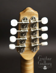 Moon Master Octave Mandolin headstock back