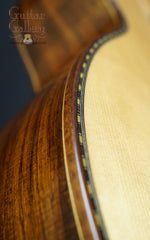 Brazilian rosewood Rodrigo Moreira Guitar binding