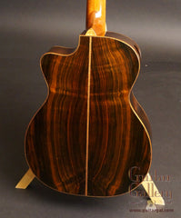 Mustapick OM guitar Brazilian rosewood back