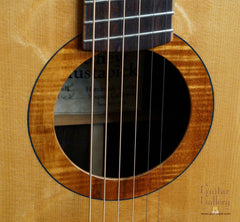 Mustapick OM guitar rosette