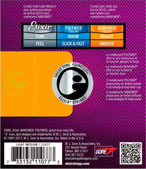 Elixir Nanoweb 11077 light medium guitar strings