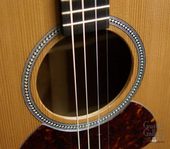 NK Forster tenor guitar rosette