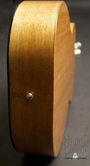 NK Forster tenor guitar end back view