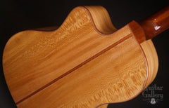 Noemi Wedge guitar figured sycamore back