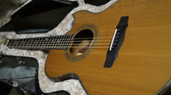 Olson SJ guitar in flight case