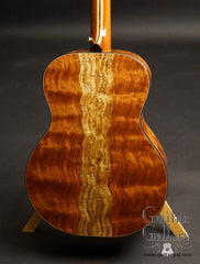 Olson SJ Bubinga guitar back