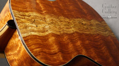 James A Olson guitar back