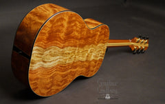 Olson SJ guitar with waterfall bubinga back