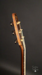 Schwartz Oracle guitar side headstock