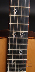 Osthoff Wenge Parlor guitar fretboard inlay
