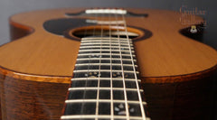 Osthoff Wenge Parlor guitar down front view