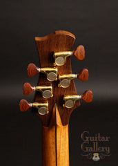 Osthoff Wenge Parlor guitar headstock back plate
