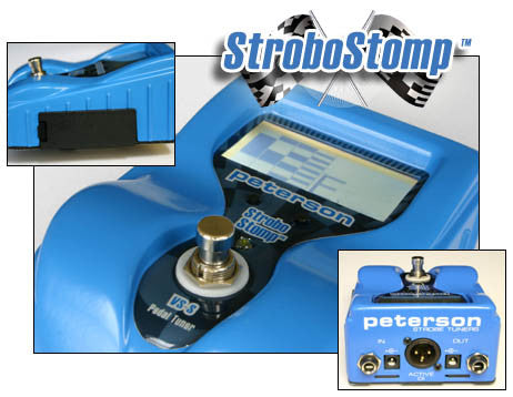 Peterson Blue StroboStomp Tuner