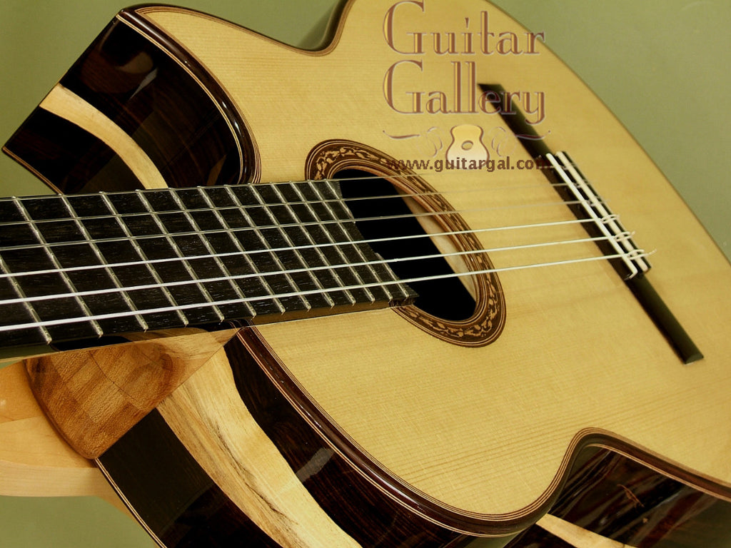 Mervyn Davis Guitars Guitar African Blackwood Classical Guitar