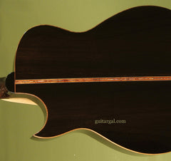 Langejans Guitar: Black Brazilian Rosewood Ltd Edition #10 of 10