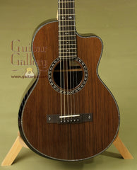 Kevin Ryan Guitar: Used African Blackwood Abbey Parlor Diamante