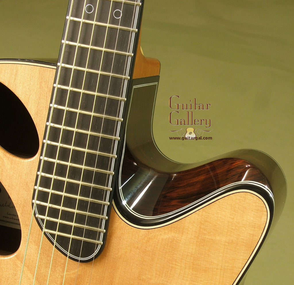 Schwartz Guitar: Brazilian Rosewood Oracle Fingerstyle