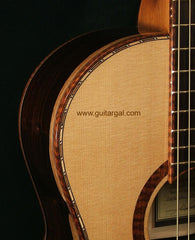 Hewett Guitar: African Blackwood Parlor