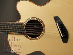 Yamamoto Guitar: Used Royal Macassar Ebony MS-12 (Multi-scale 12 String)
