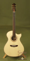 Keystone Guitar: Fiddleback Mahogany SJ