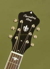 Recording King Guitar: Black Ltd Ed Troubadour