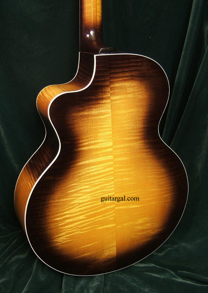 Great Lake Guitar: Vintage Sunburst Fan Fret – Guitar Gallery Great Lake Guitar: Vintage Sunburst Fan Fret – Guitar Gallery