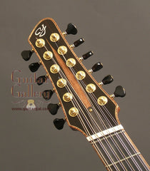 Yamamoto Guitar: Used Royal Macassar Ebony MS-12 (Multi-scale 12 String)