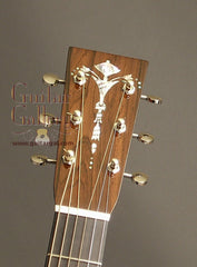 Huss & Dalton TOM Custom guitar headstock