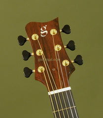 Greenfield guitar headstock