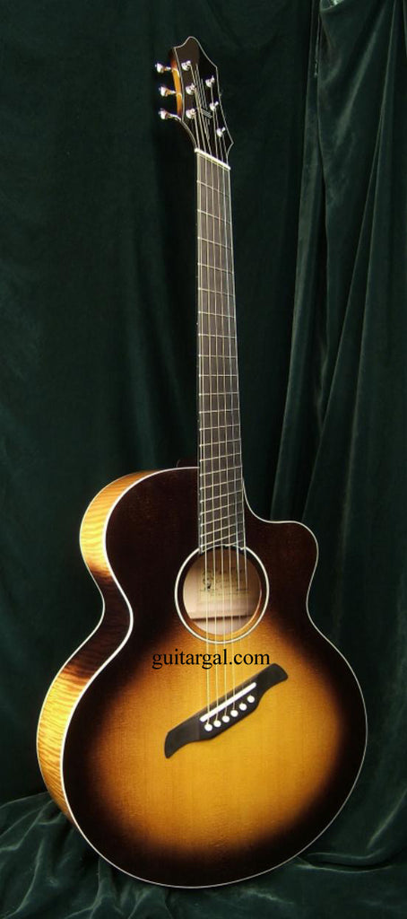 Great Lake Guitar: Vintage Sunburst Fan Fret – Guitar Gallery Great Lake Guitar: Vintage Sunburst Fan Fret – Guitar Gallery