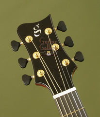 Greenfield guitar headstock