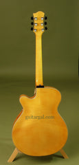 Hewett Guitar: Blonde Archtop